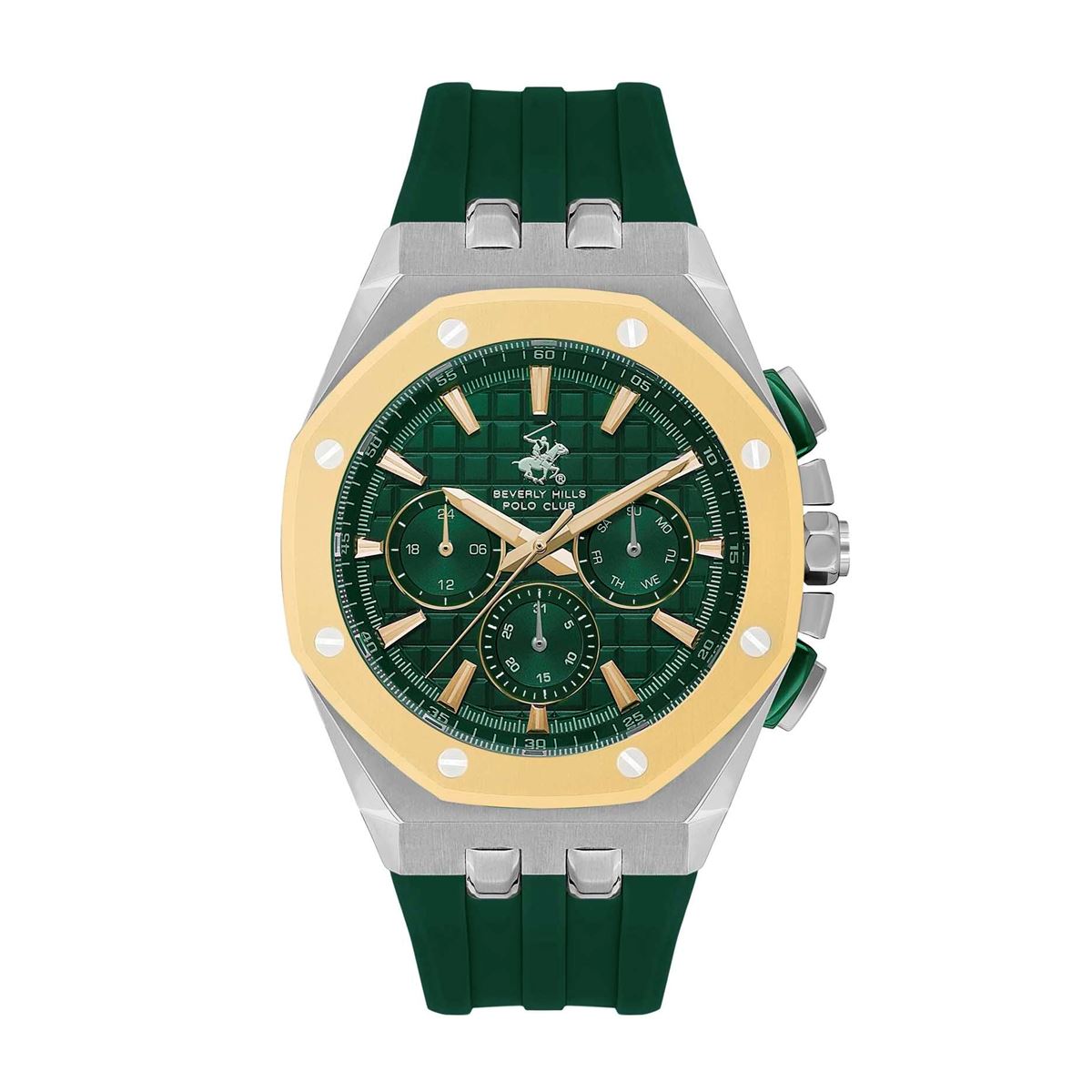 BEVERLY HILLS POLO CLUB Silikon Kordon Erkek Kol Saati BP3624X.475