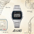 Casio Çelik Kordon Unisex Kol Saati CS3020-ASW