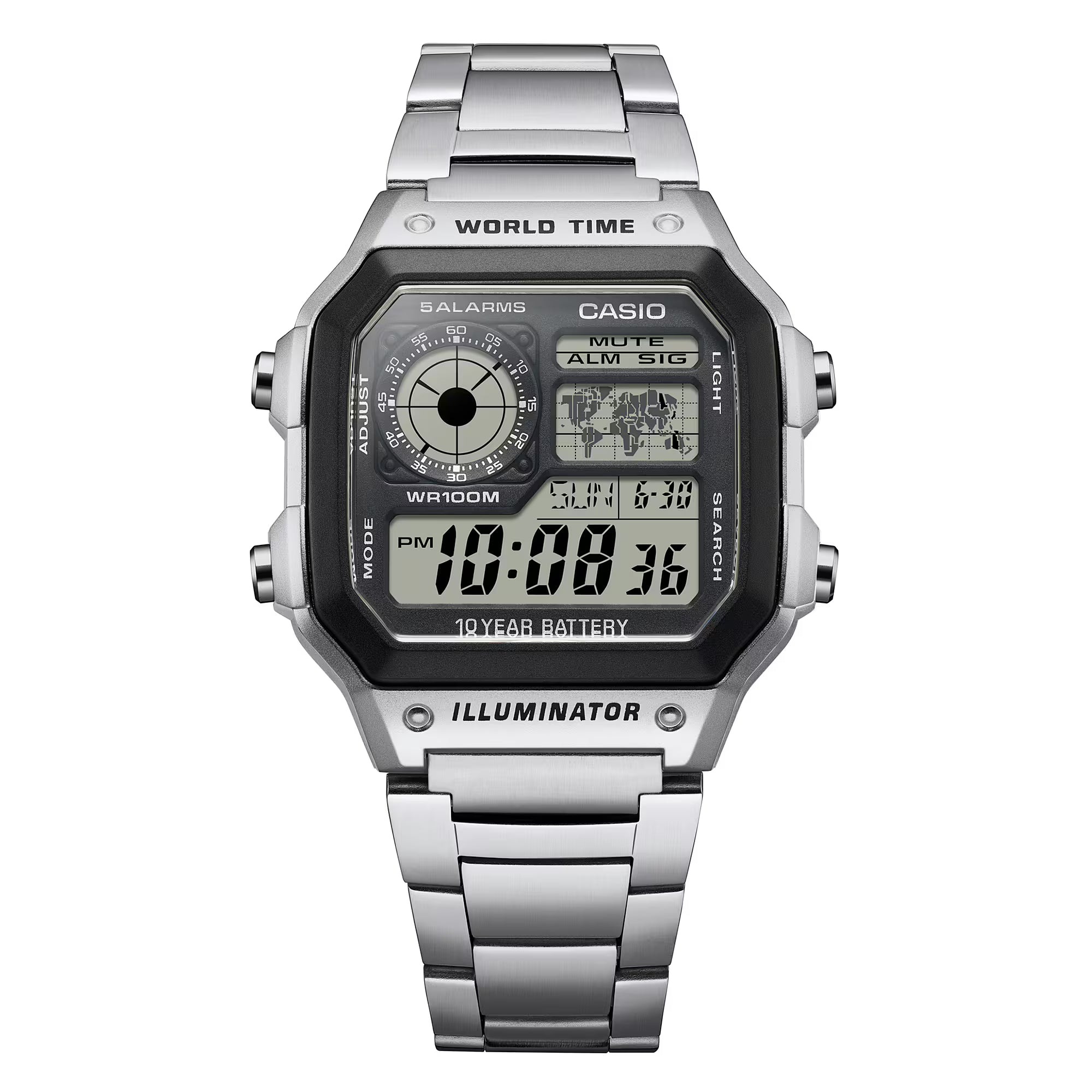 Casio Çelik Kordon Erkek Kol Saati CS3021-ASW