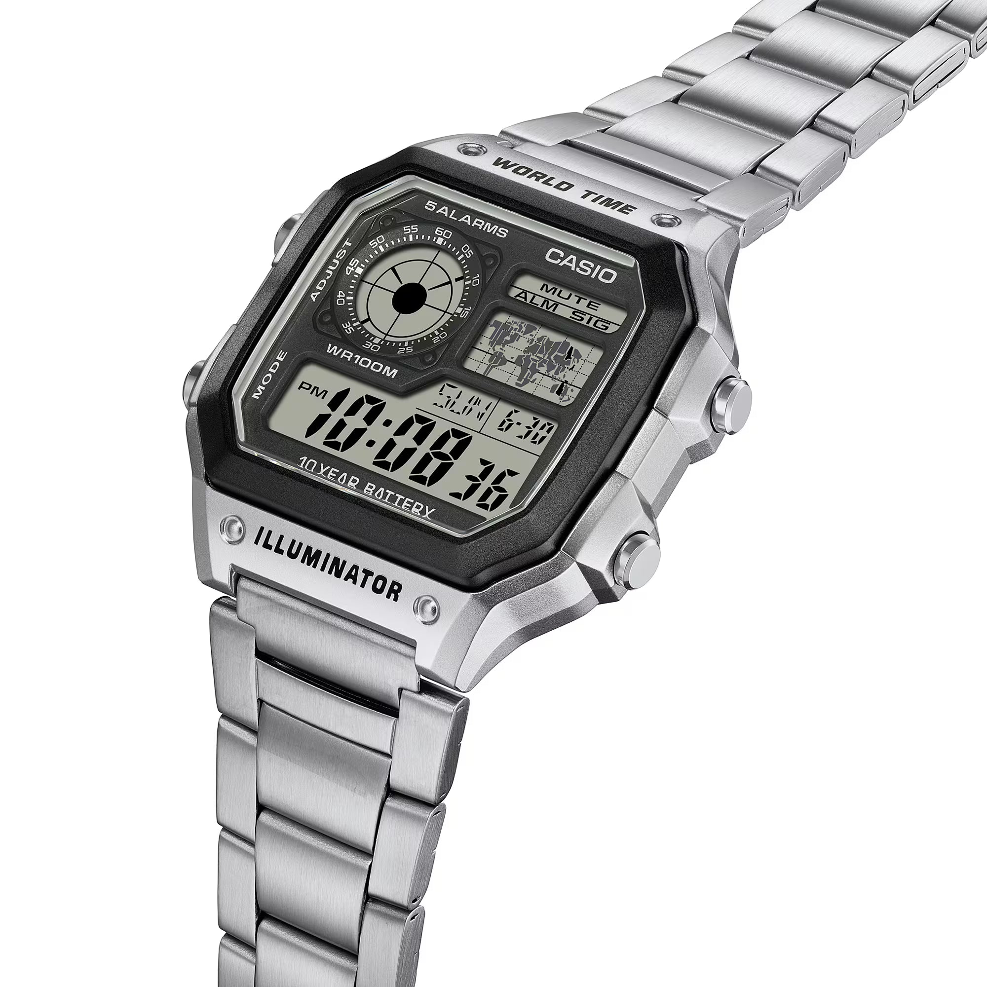 Casio Çelik Kordon Erkek Kol Saati CS3021-ASW