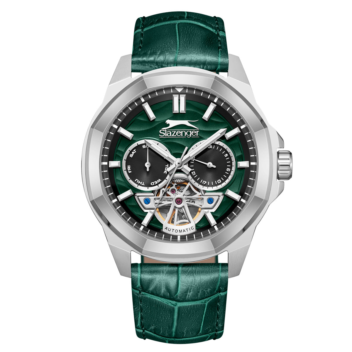 SLAZENGER Otomatik Mekanizma Deri Kordon Erkek Kol Saati ASW123-i1313SLZ