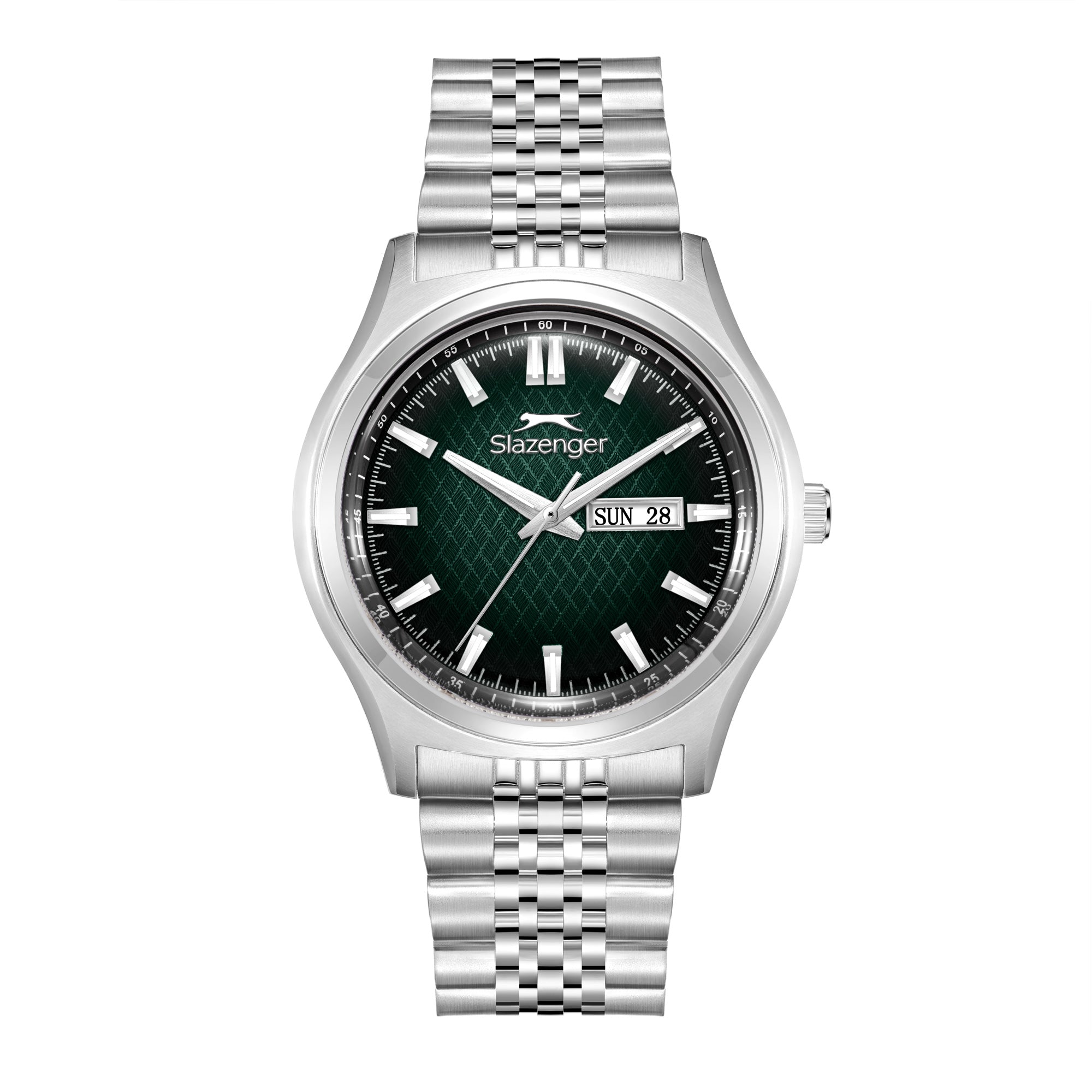 SLAZENGER Çelik Kordon Erkek Kol Saati 10 ATM Su Geçirmez ASW123-i1320SLZ