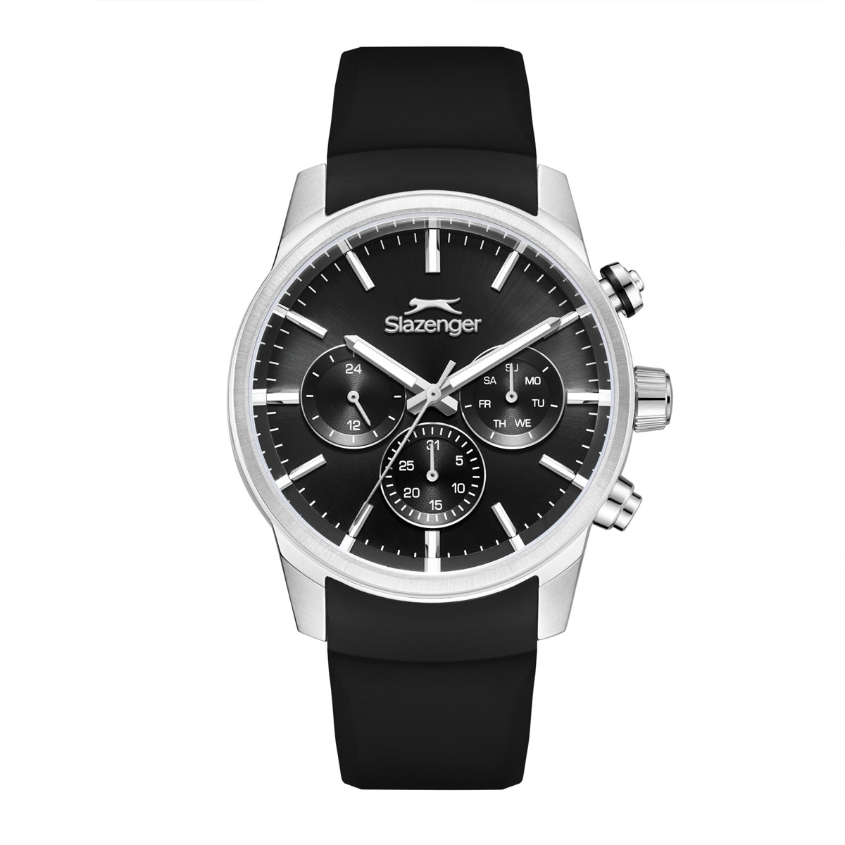 SLAZENGER Silikon Kordon Erkek Kol Saati 10 ATM Su Geçirmez ASW123-i1344SLZ