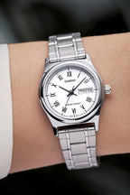 Casio Çelik Kordon Kadın Kol Saati ASW123-166CS