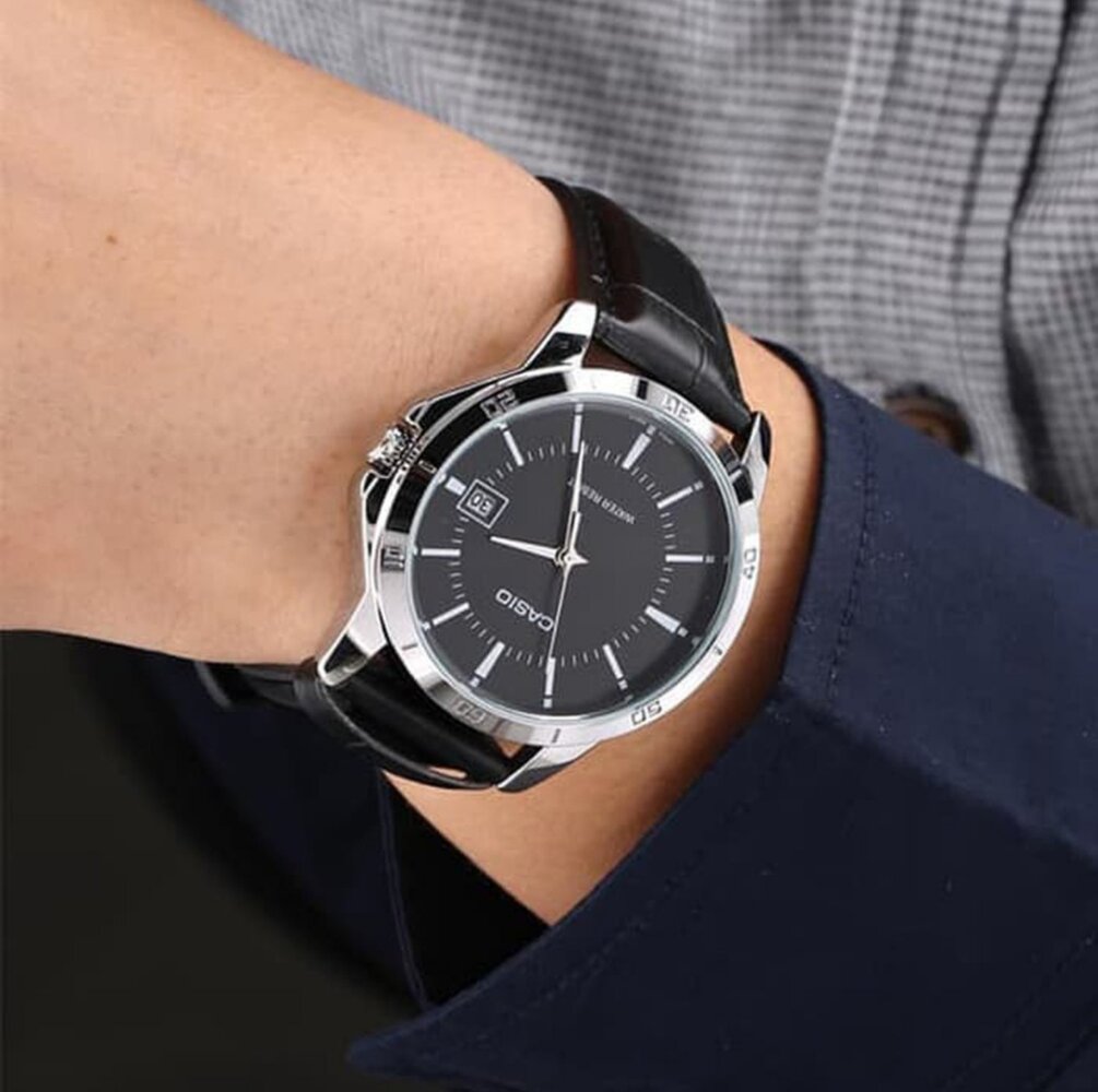 Casio Deri Kordon Erkek Kol Saati CS3015-ASW