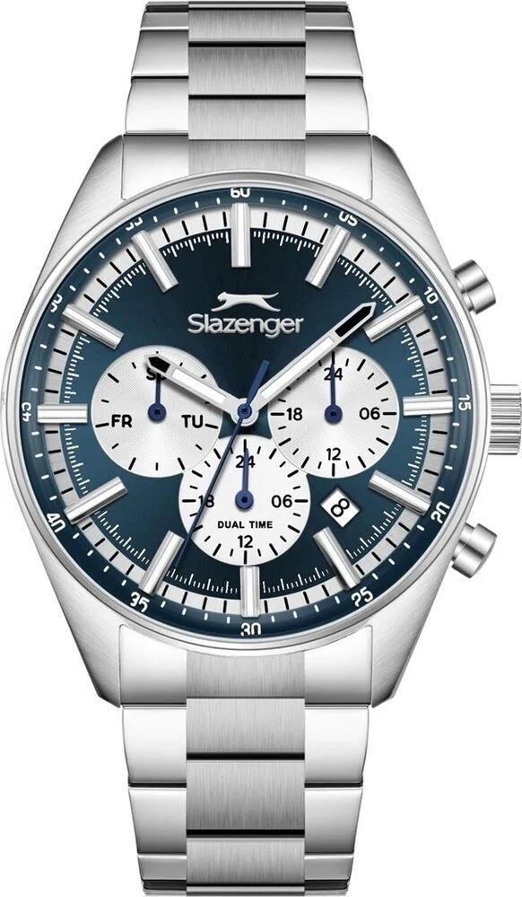 SLAZENGER Çelik Kordon Erkek Kol Saati SLZ3005-ASW