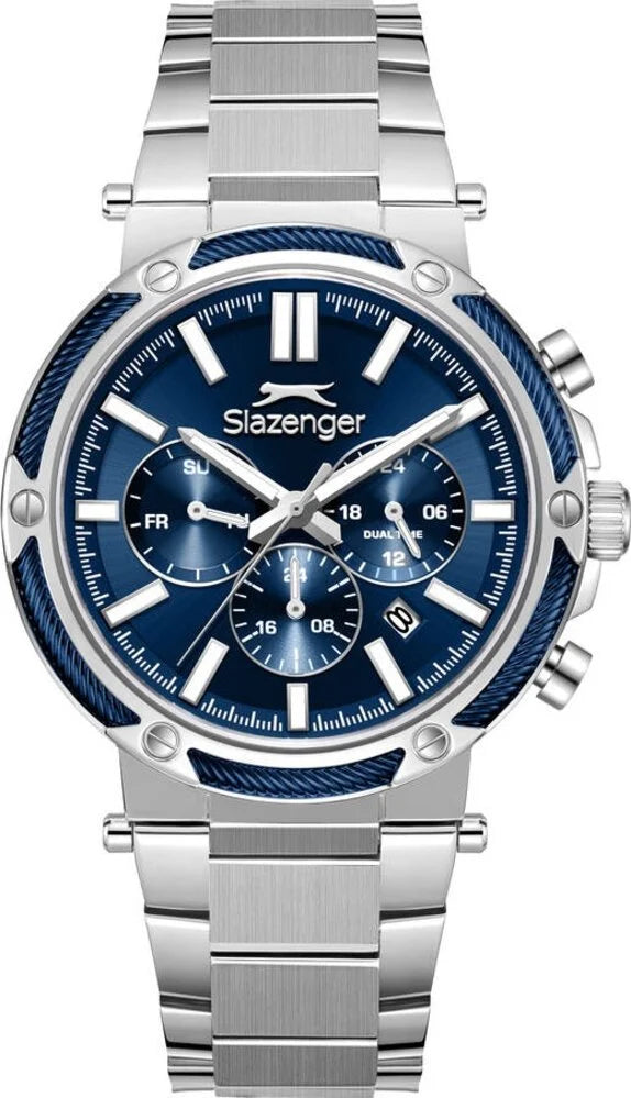 SLAZENGER Çelik Kordon Erkek Kol Saati SLZ3002-ASW