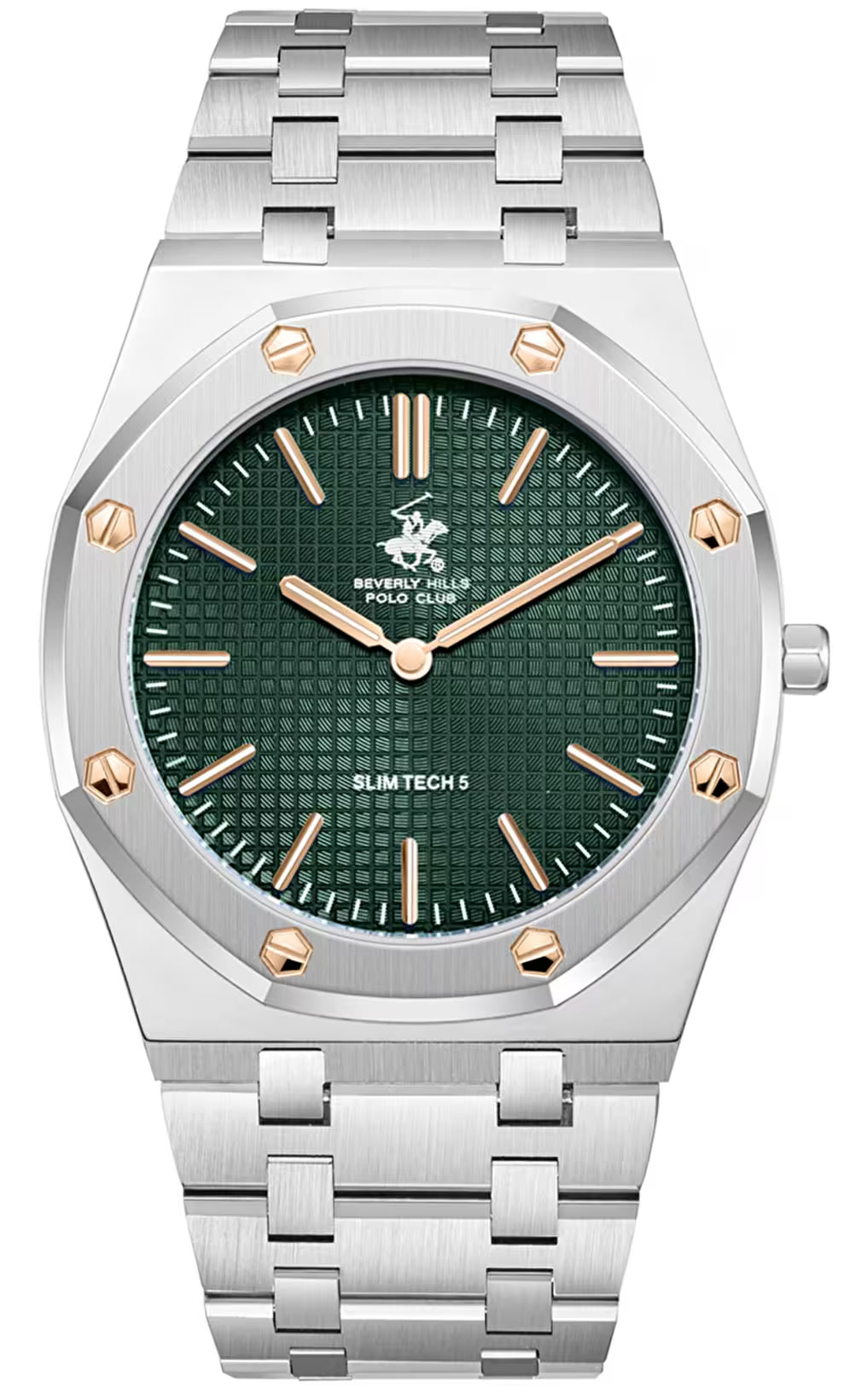 BEVERLY HILLS POLO CLUB Çelik Kordon Erkek Kol Saati  BP3825X.370