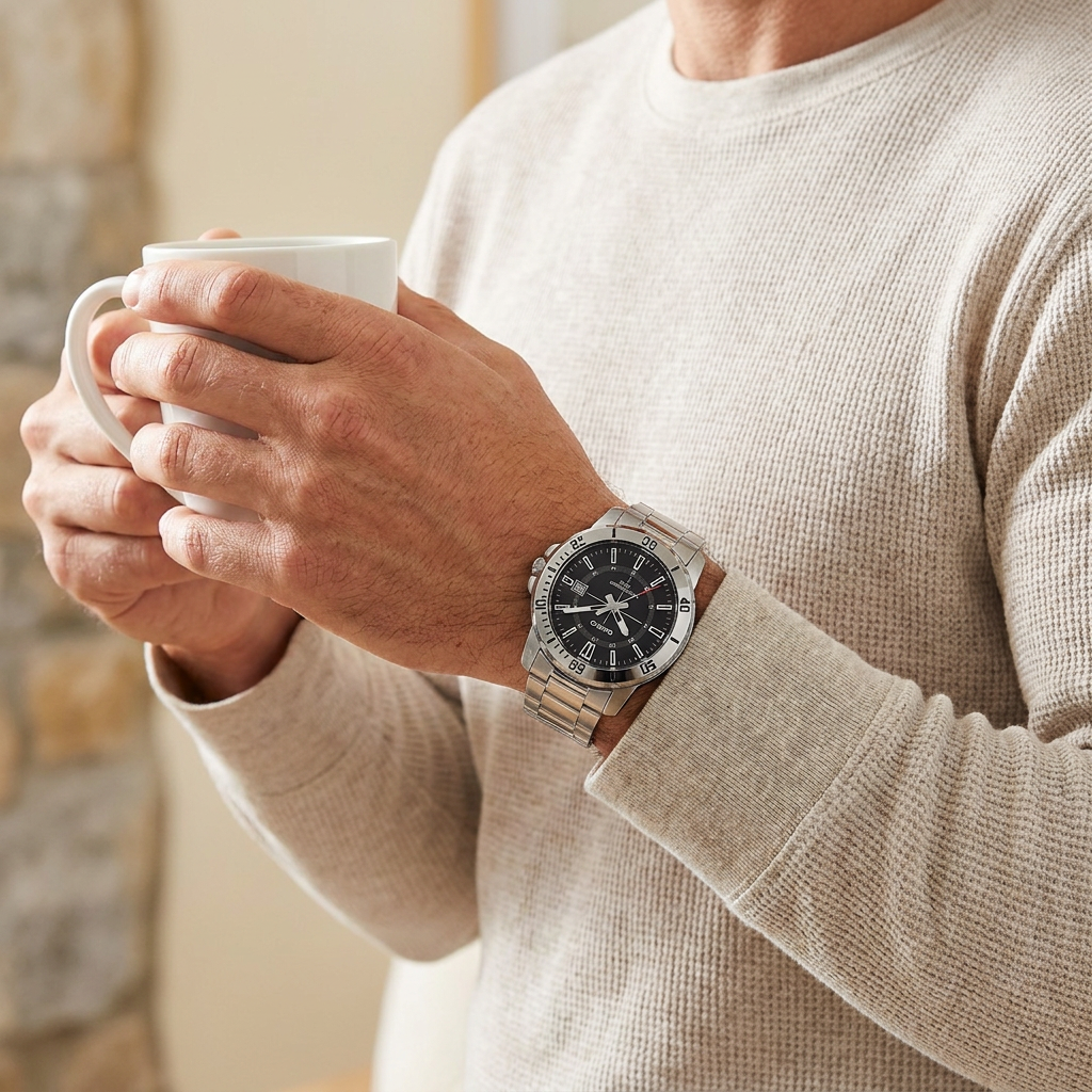 Casio Çelik Kordon Erkek Kol Saati ASW123-179CS