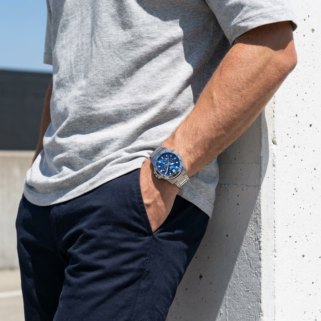 Casio Çelik Kordon Erkek Kol Saati ASW123-184CS