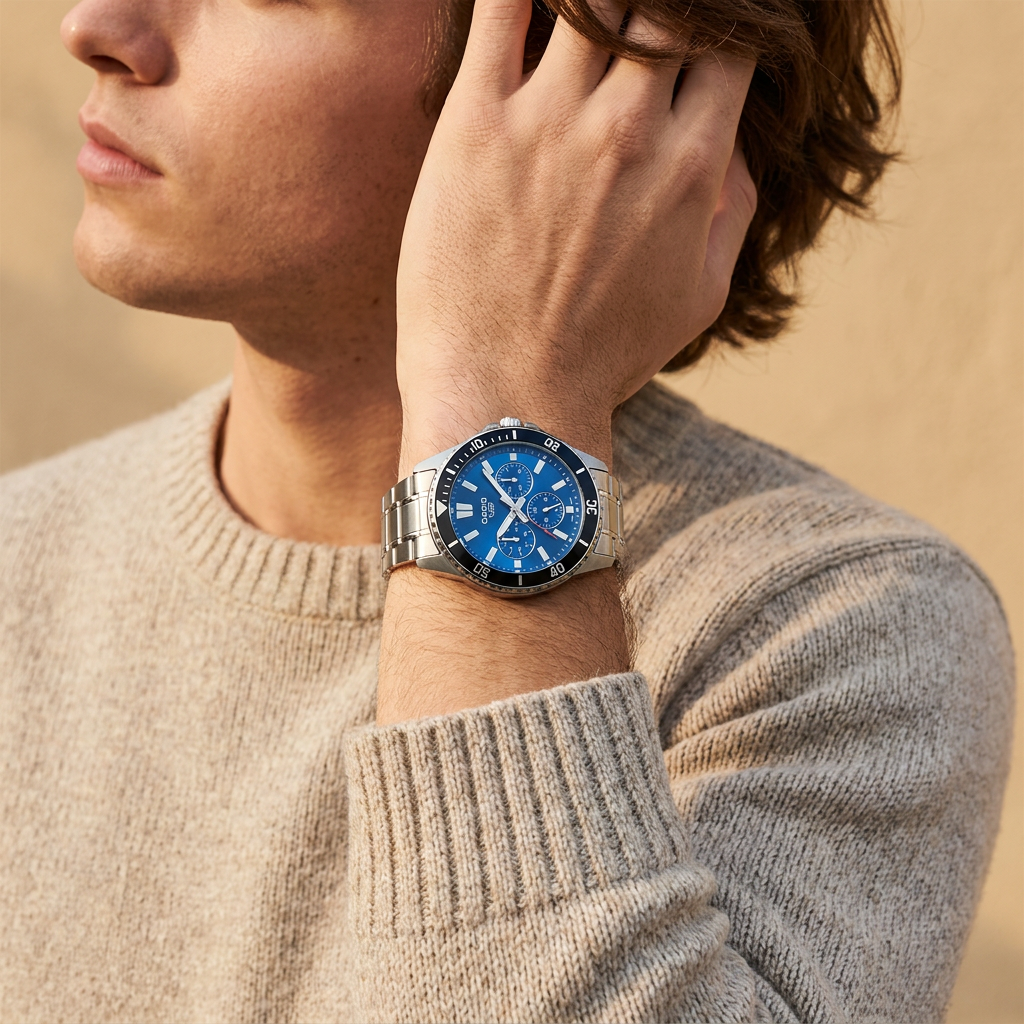 Casio Çelik Kordon Erkek Kol Saati ASW123-184CS