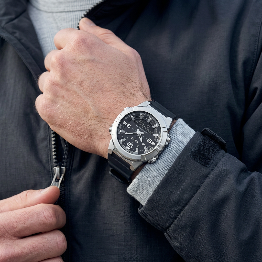 Casio Silikon Kordon Erkek Kol Saati ASW123-198CS